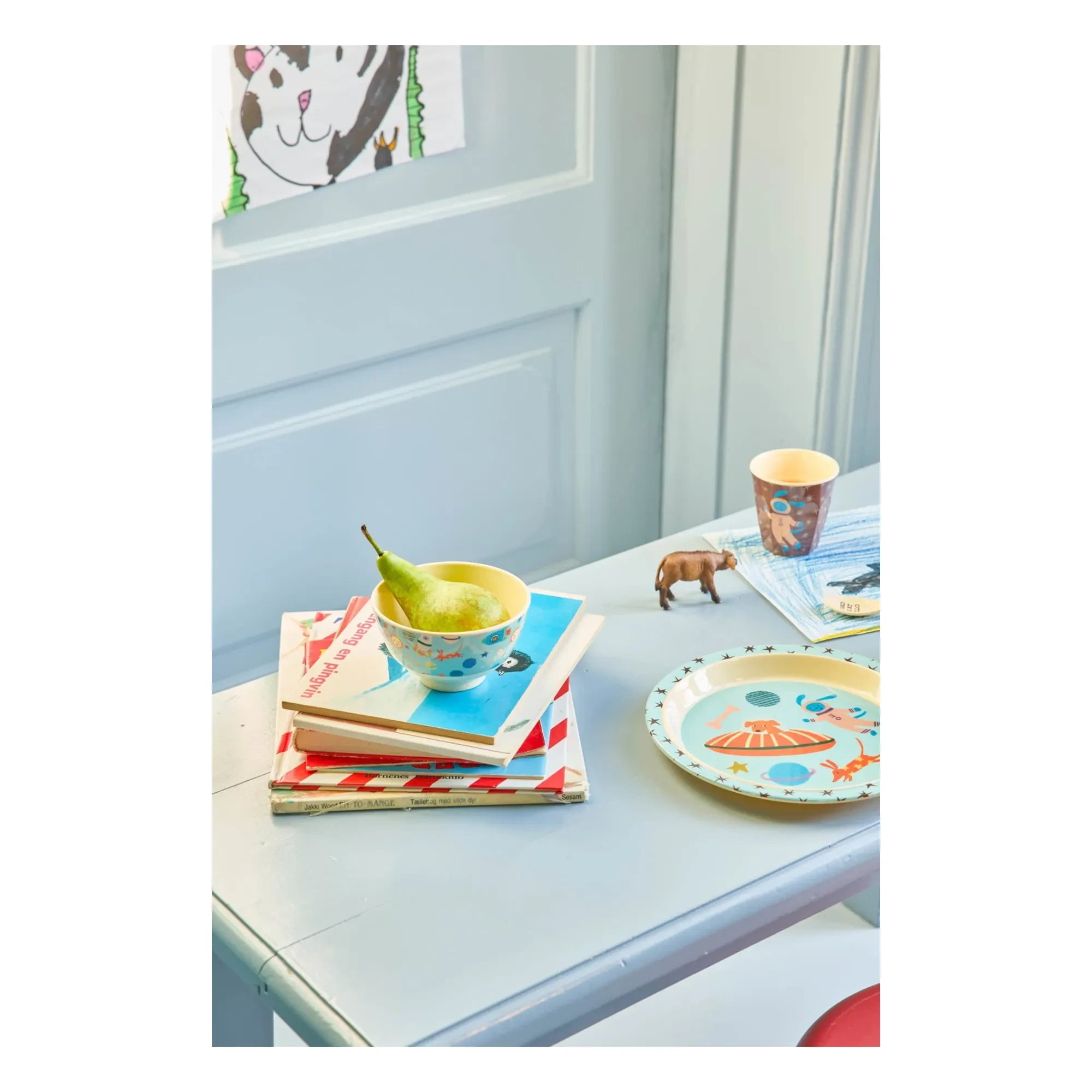 Rice - Space Dogs melamine cheese | Mavi