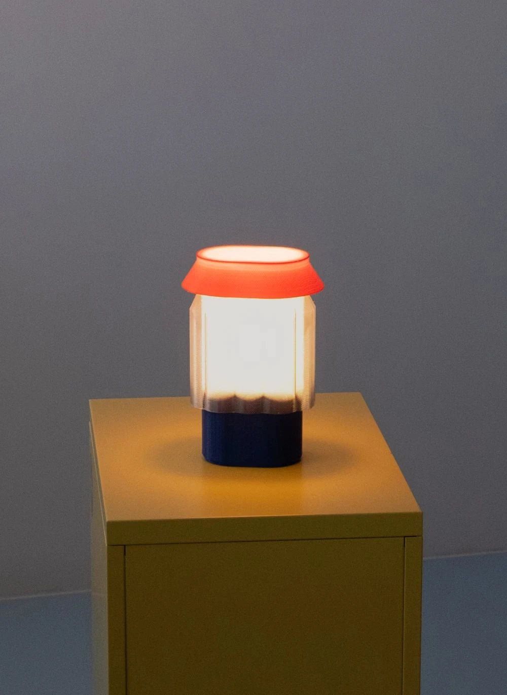 Warren & Laëtitia - Nour Lamp | Electric blue