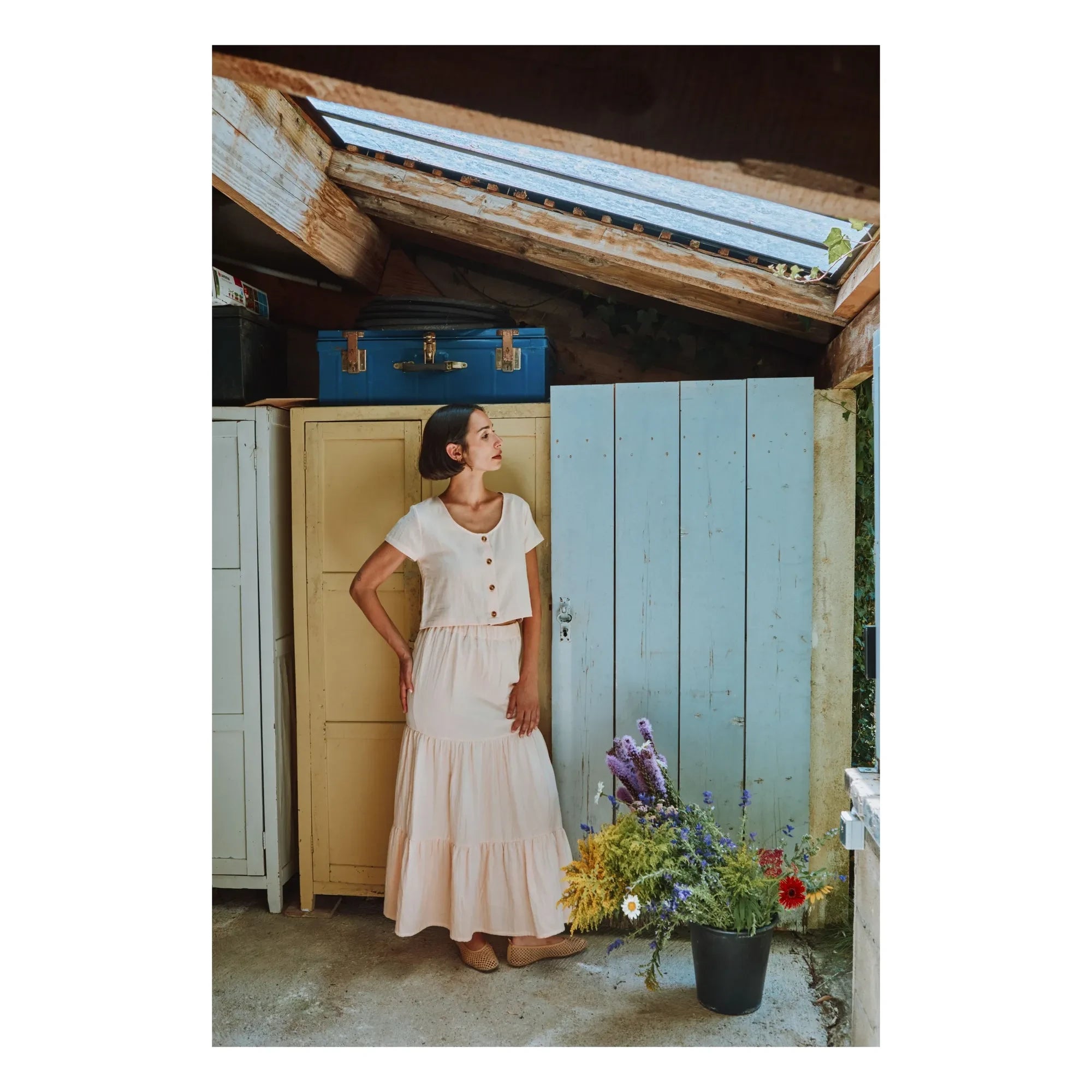 Poudre Organic - Tonka etek | Soluk Pembe