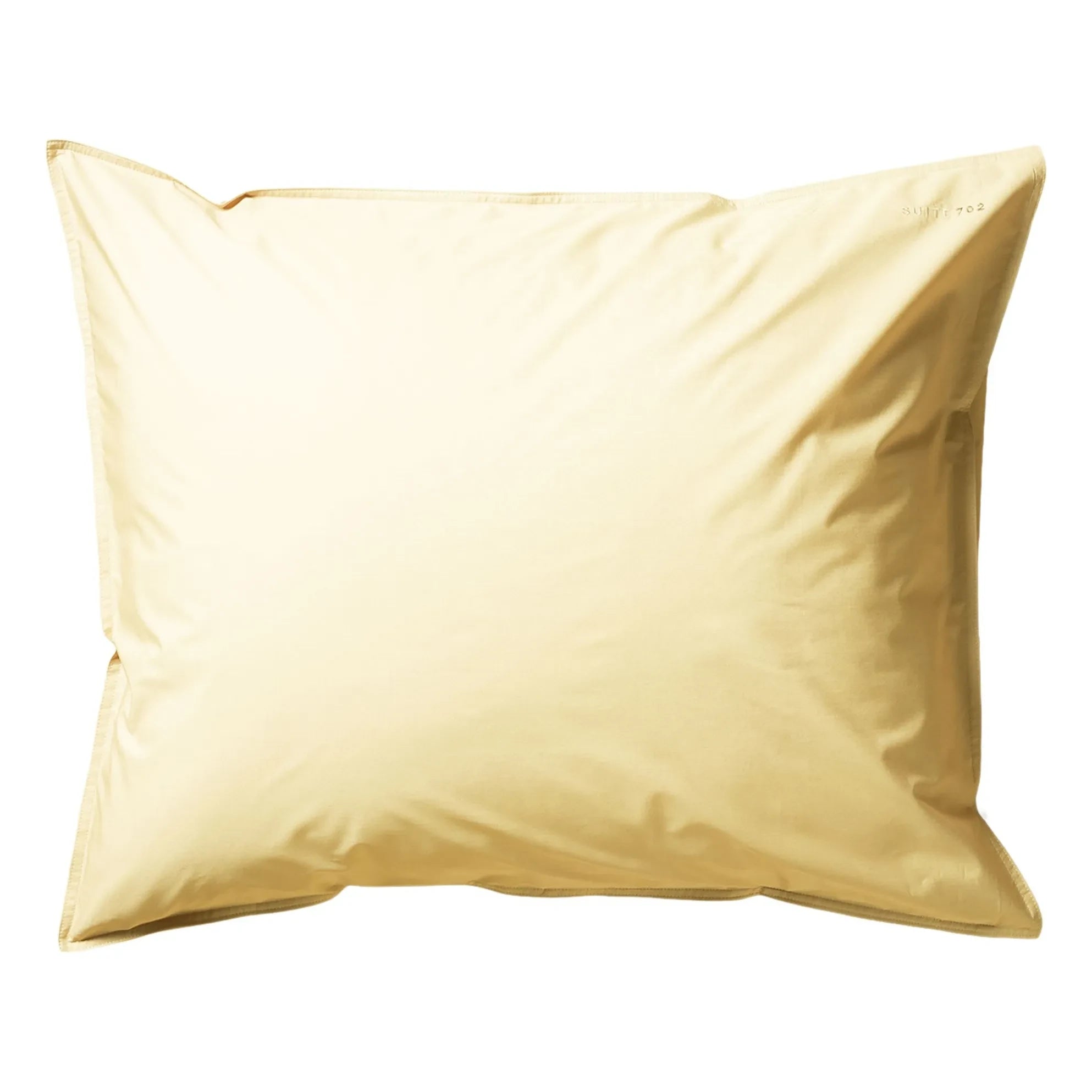 Suite 702 - Organic Percale Pillowcase - Butter Yellow | Yellow
