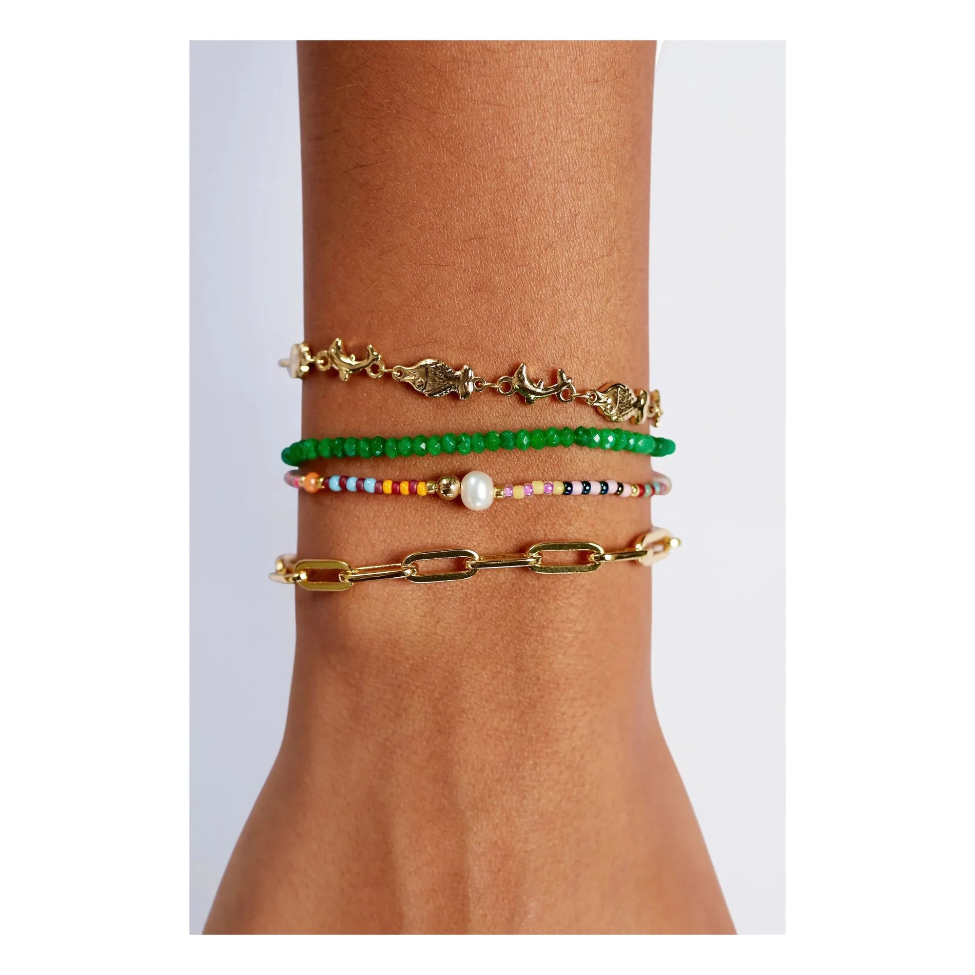 Anni Lu - Tan Line bracelet | Jade