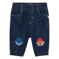 Stella McCartney Kids - Super Hero Jeans | Dark Blue