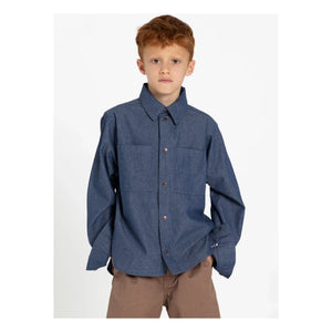 Finger in the Nose - Enara Denim Shirt | Blue