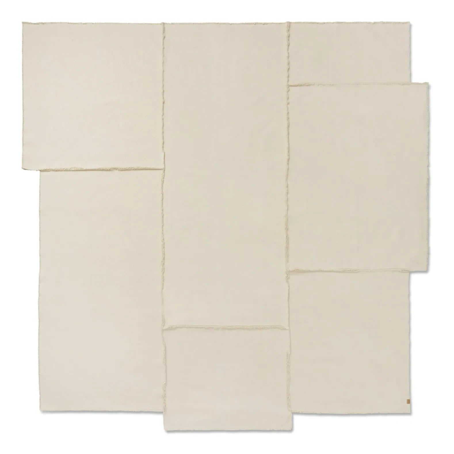 Ferm Living - Off-White Offset Bedspread