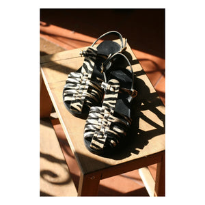 Mama Praïa - Fisherman Marty Sandals | Black