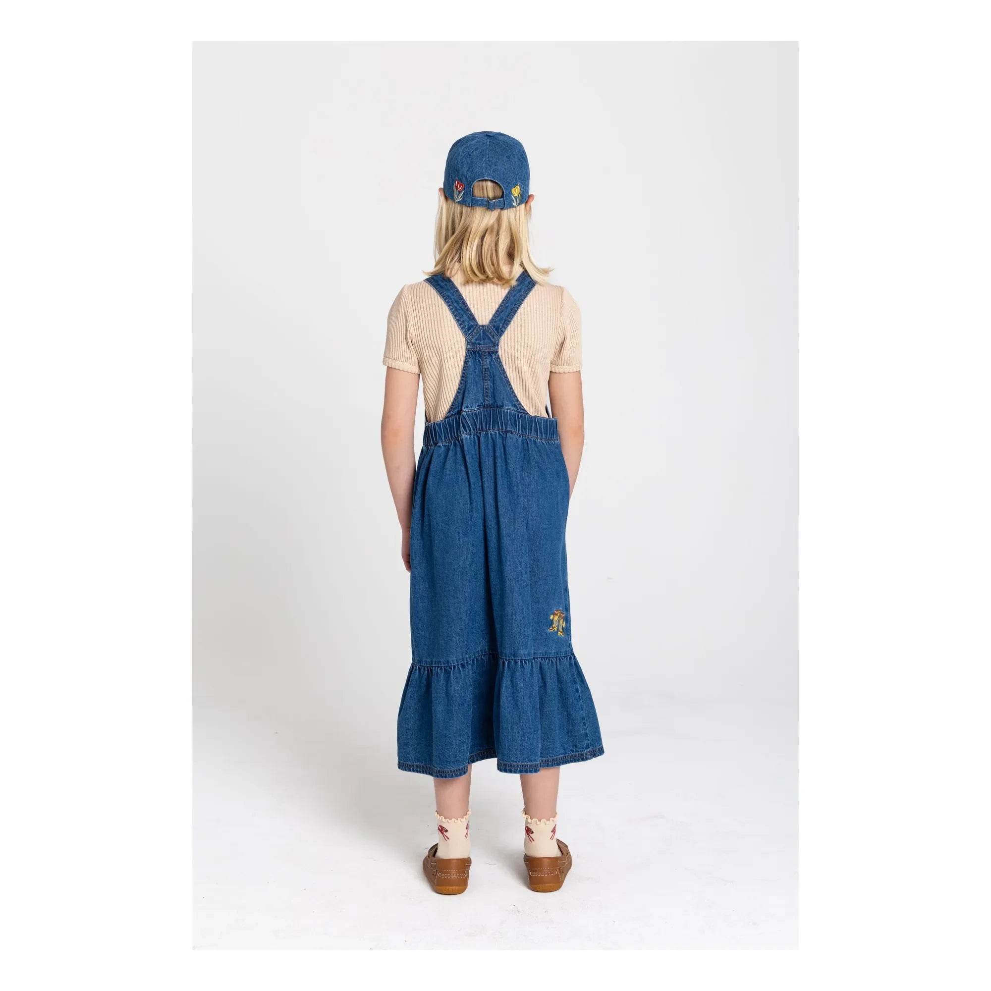 Hundred Pieces - Halo Floral Hat | Denim Blue