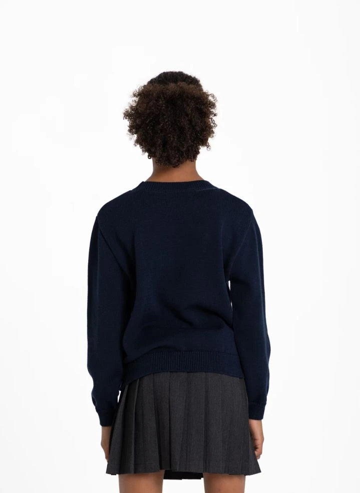 Smallable Kid - Cagnaby Organic Cotton Sweater | Navy