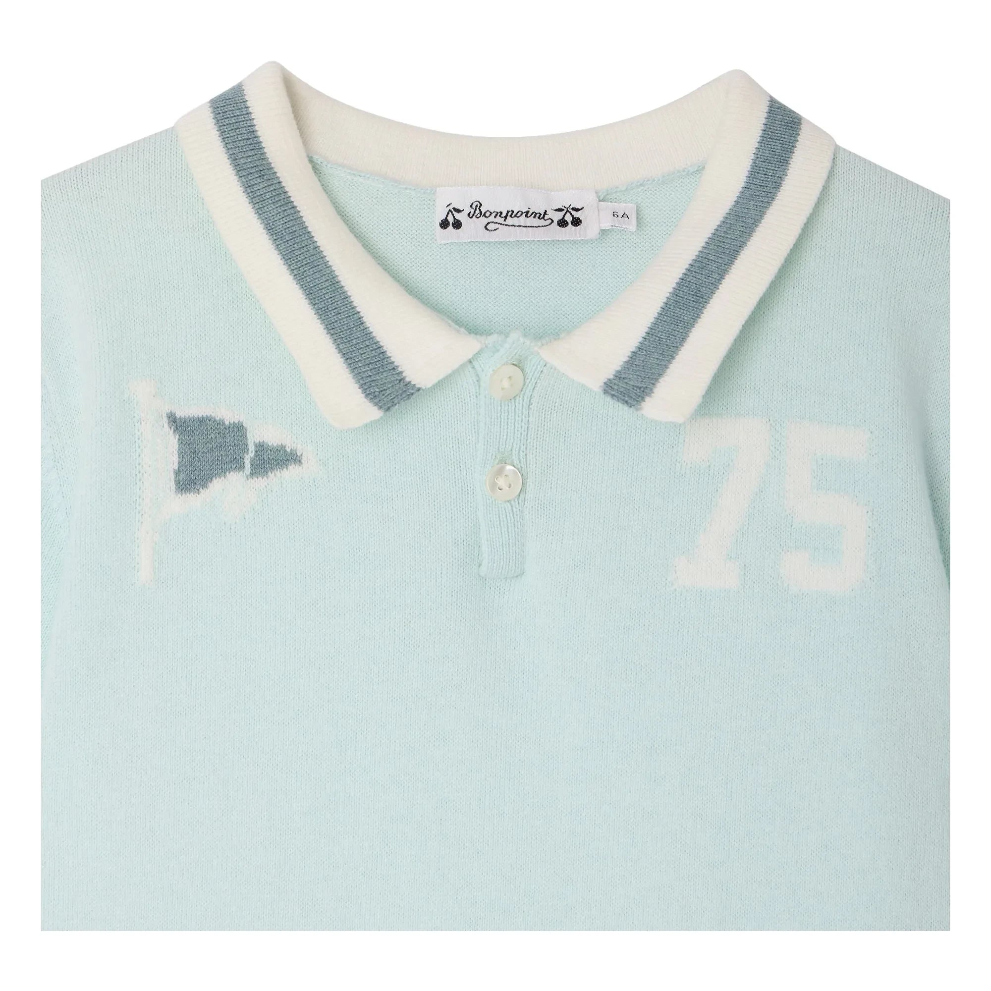 Bonpoint - Polo Royal | Light Blue