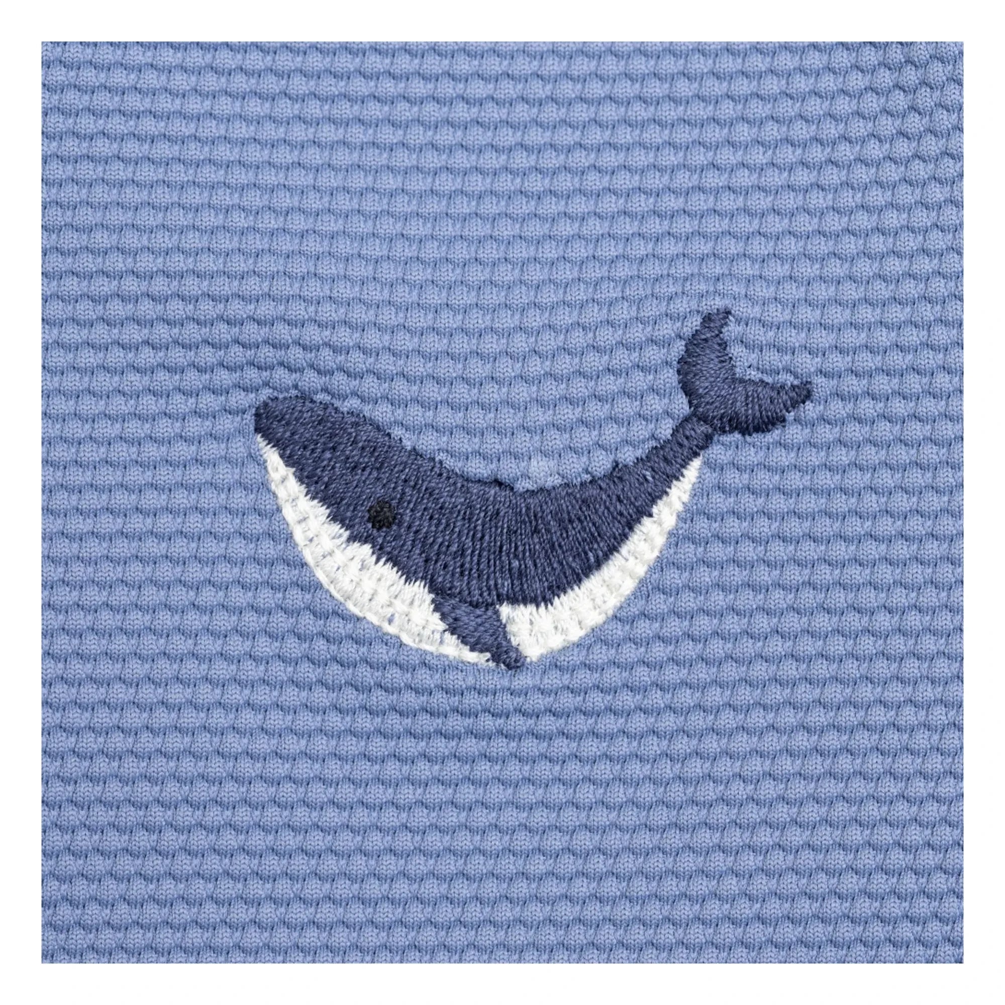 Donsje - Harvie Whale UV korumalı Tişört | Kraliyet mavisi