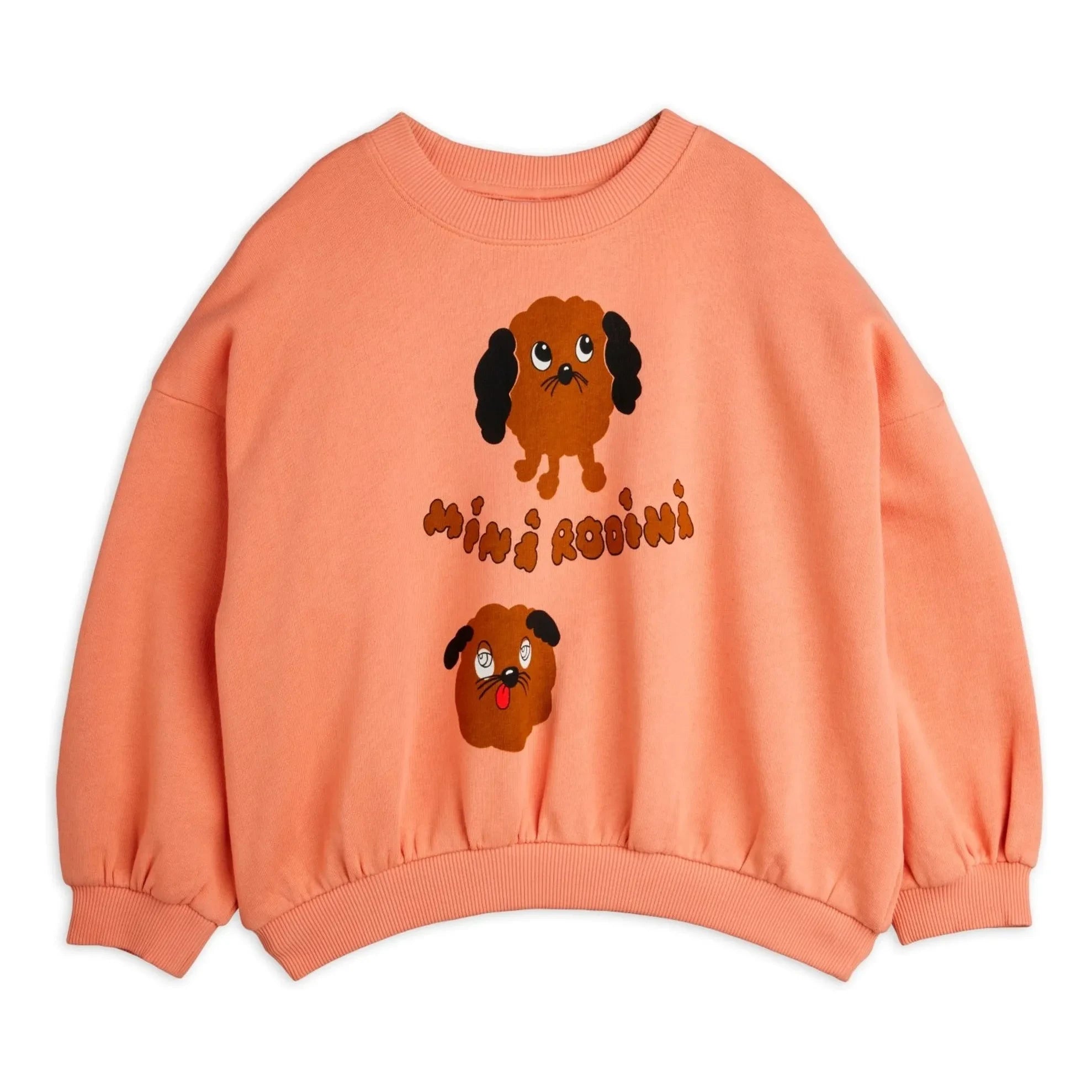 Mini Rodini - Doggies Organic Cotton Sweatshirt | Pink