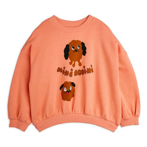 Mini Rodini - Doggies Organic Cotton Sweatshirt | Pink