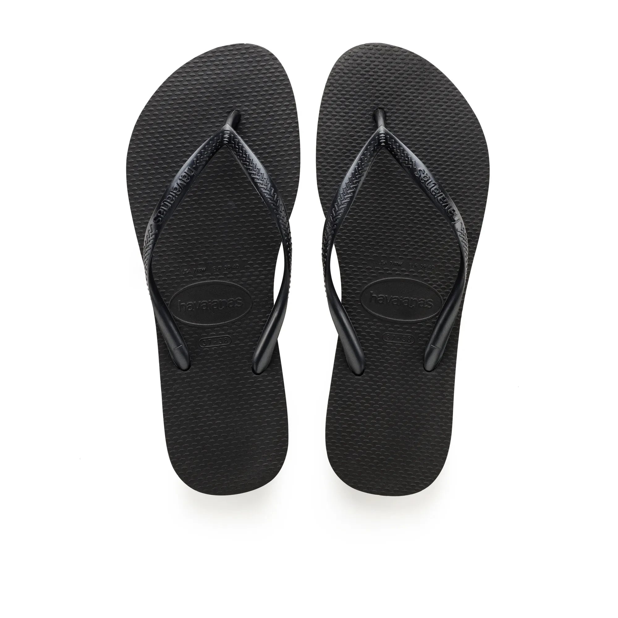 Havaianas - Thin Toe Post Flip Flops | Black