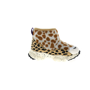 Flower Mountain - Taro Jungle and Teddy Sneakers | Light Brown