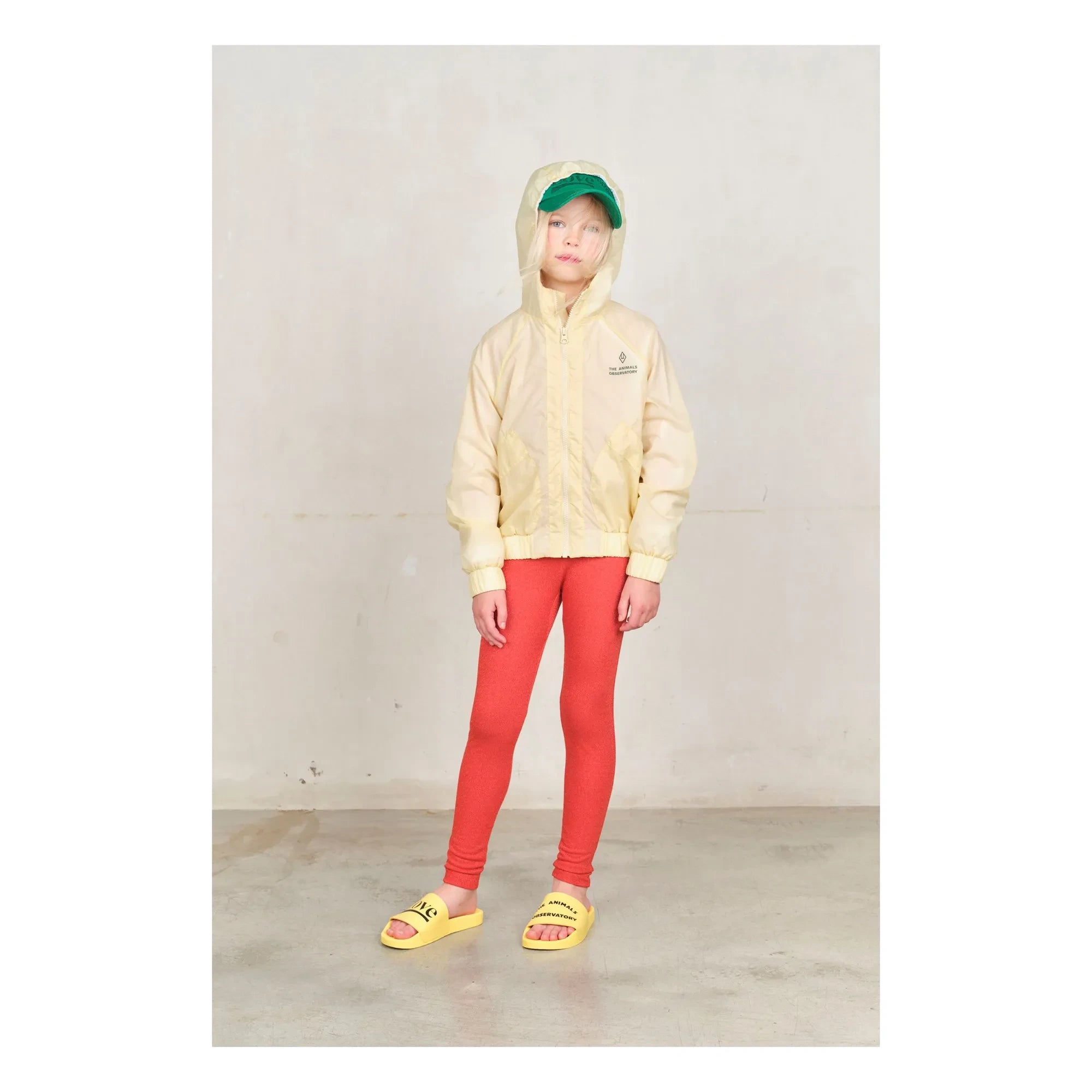 The Animals Observatory - Fox Raincoat | Light Yellow