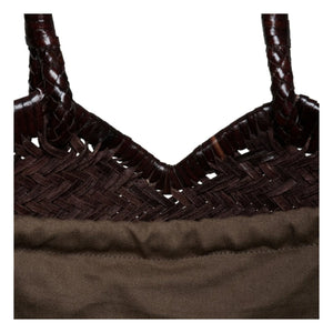 Vipera - Crudelia Leather Tote | Chocolate