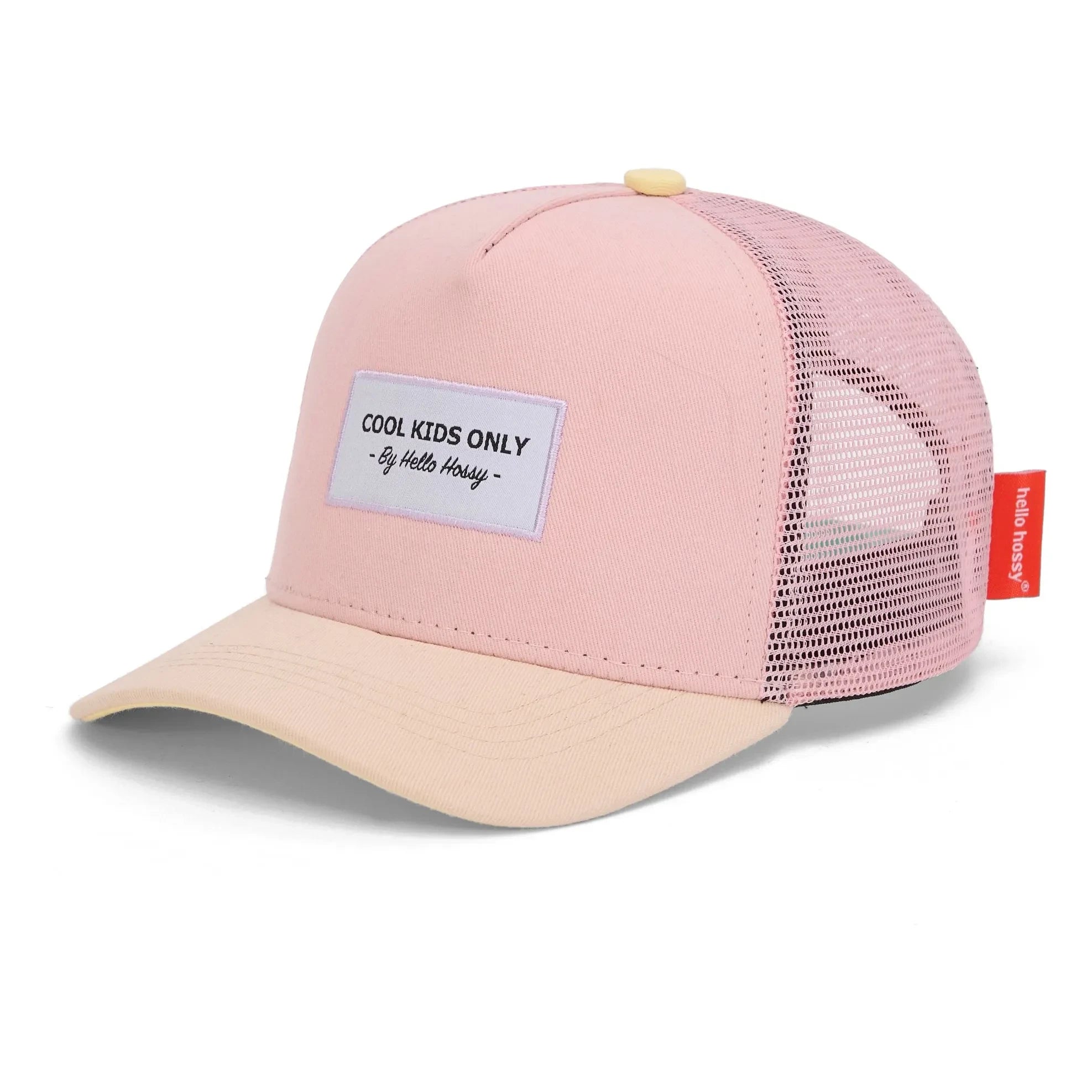 Hello Hossy - Trucker Mini Dust Pink Curved Visor Hat | Dust Pink