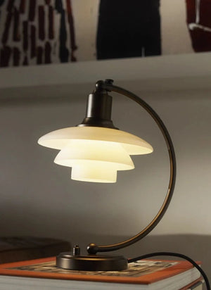 Louis Poulsen - PH 2-2 Luna Table Lamp Aged Brass, Louis Poulsen | Bronze