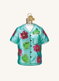 Old World Christmas - Hawaii T-Shirt Christmas Ornament
