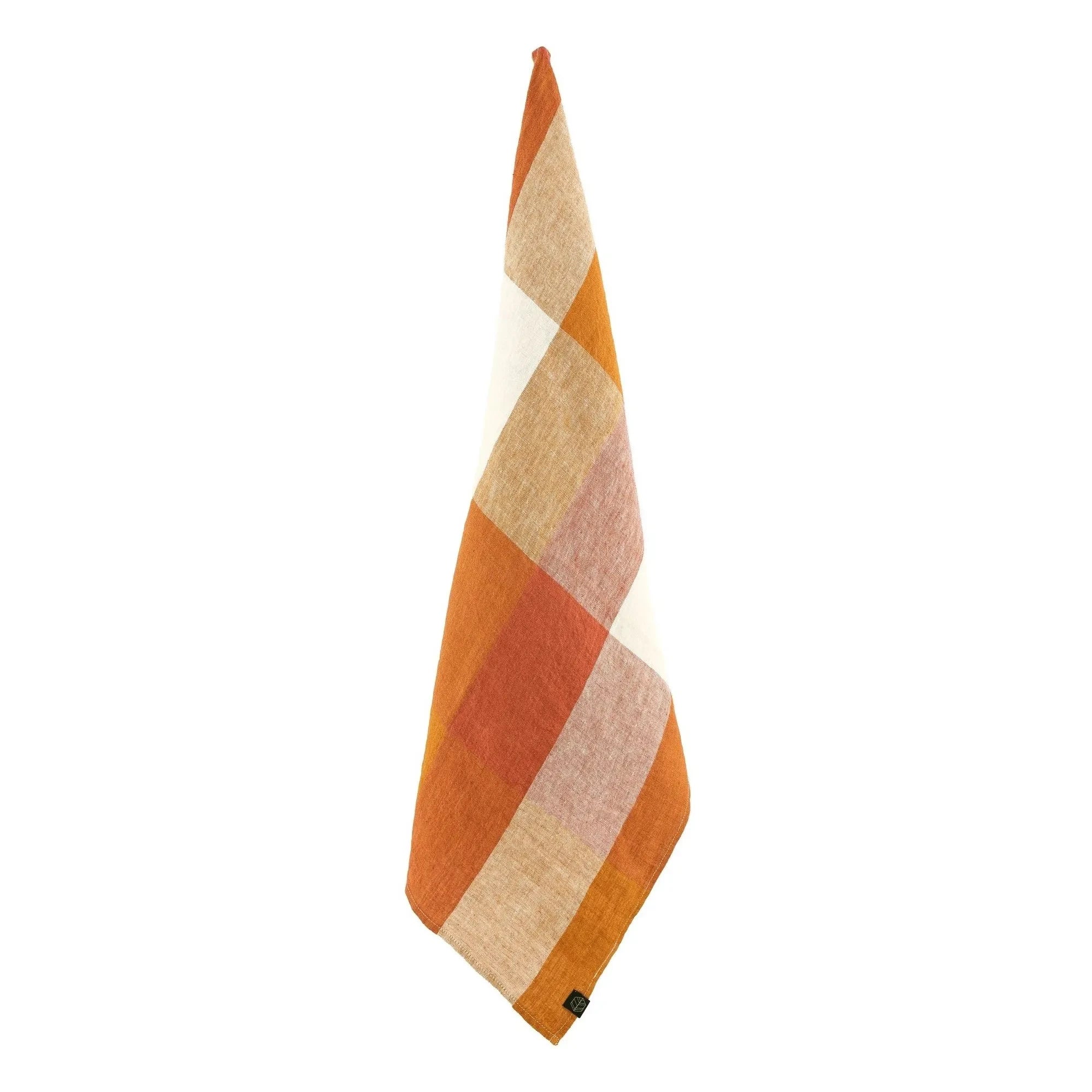 Haomy - Tenerife linen kitchen towel | Terracotta