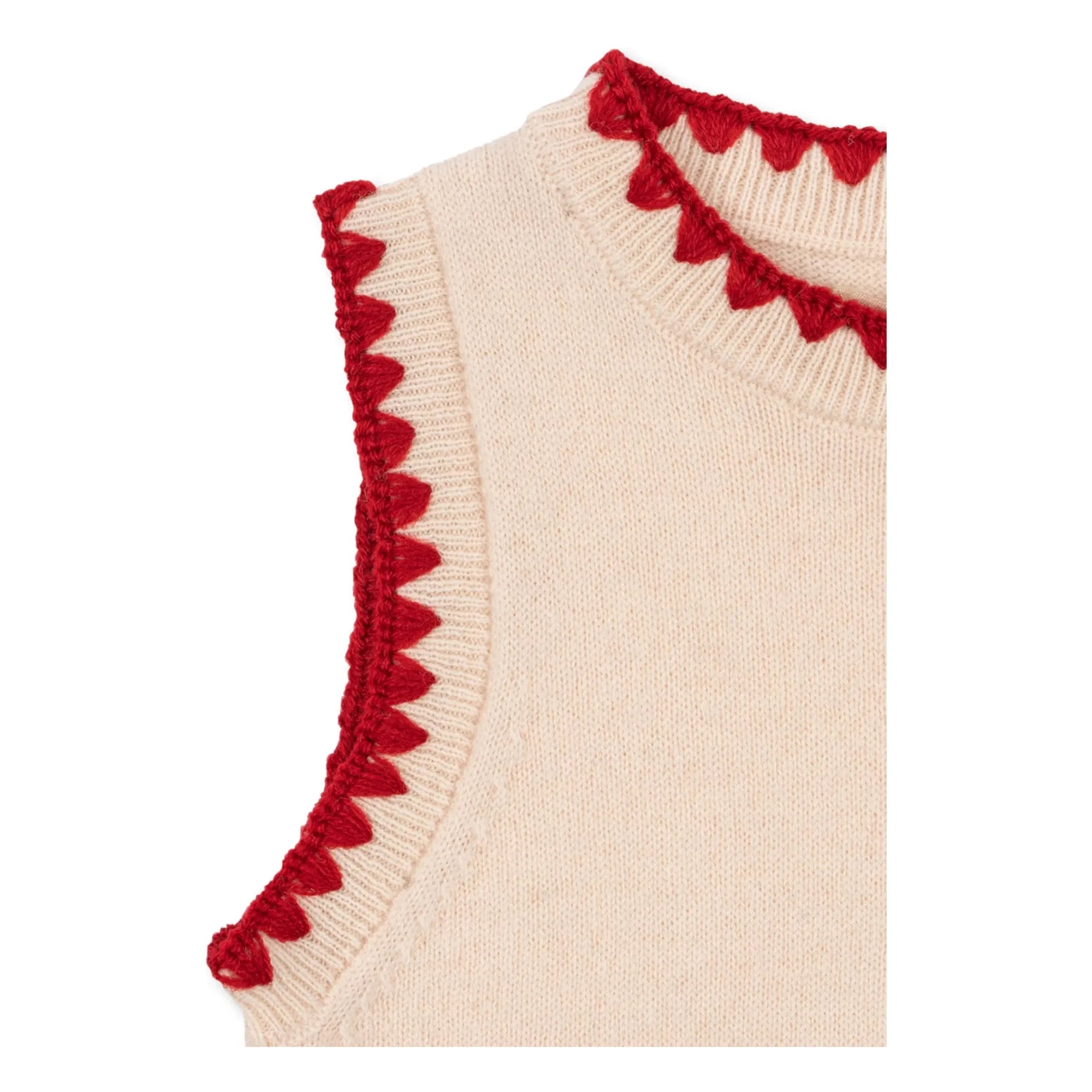 Konges Sløjd - Collette Strawberry Wool Dress | Cream