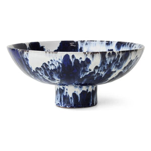 HKliving - Stoneware kaideli kase | İndigo