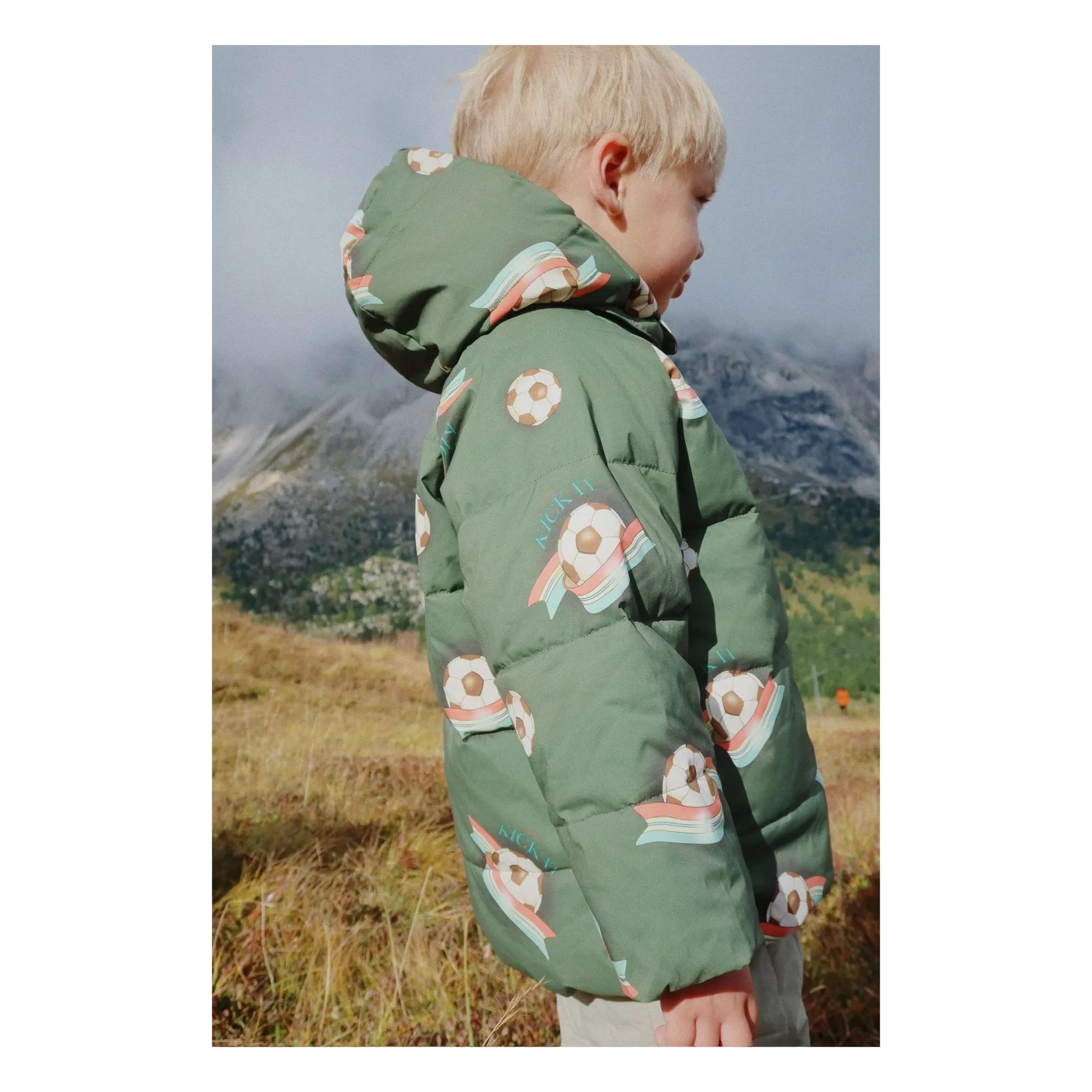 Konges Sløjd - Nuka Recycled Fiber Puffer Coat | Green