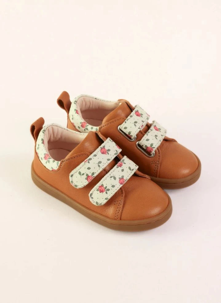 Lazare - Mahaut Çiçek Desenli Sneakerlar | Camel