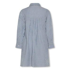 AO76 - Hedy Striped Shirt Dress | Blue