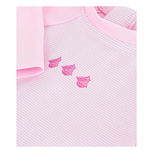 Petit Bateau - Striped UV Protective Swimsuit | Pink