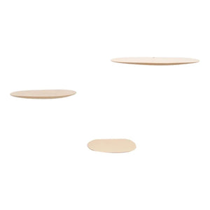 Moustache - Isola Ceramic Shelf, Studio Brichetziegler - Set of 3 | Beige