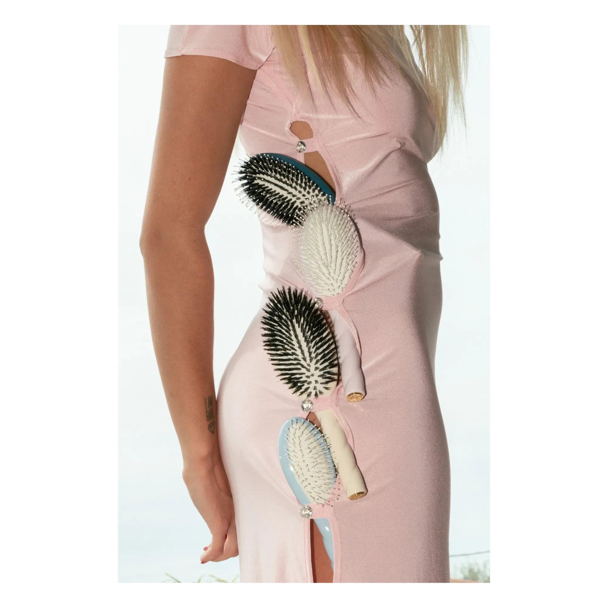 La Bonne Brosse - The Essential Soft N°03 Saç Fırçası - Hassas Saç Derisi | Mavi
