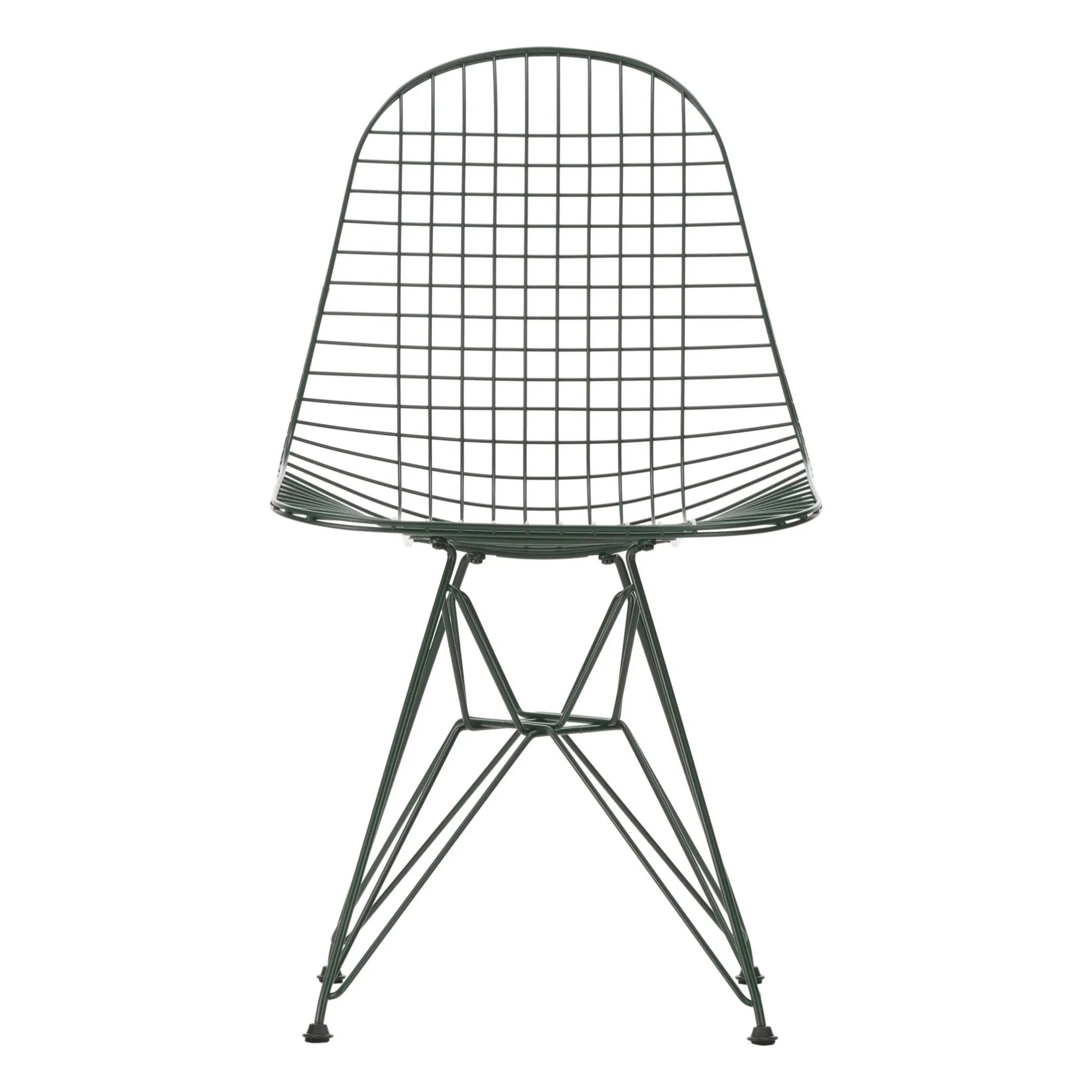 Vitra - DKR Wire Chair - Charles & Ray Eames | Koyu yeşil