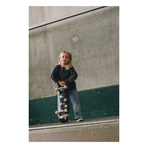 Mino Skateboards - Sunny Stars Skateboard | Black