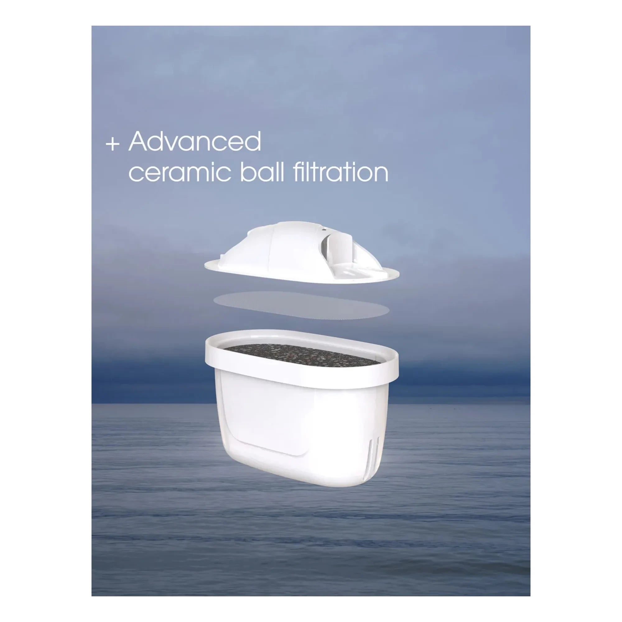 Stelton - Magnesium+Universal su filtreleri - 3'lü Set | Beyaz