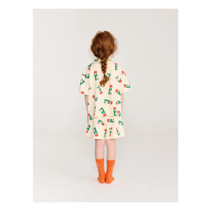 Bobo Choses - Pickles Organic Cotton Shirt and Shorts Set | Ecru