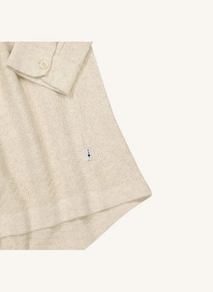 NN.07 - Troy 6575 Cotton and Linen Jacket | Natural