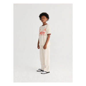 Bobo Choses - The Dog Pickles Organic Cotton T-Shirt | White