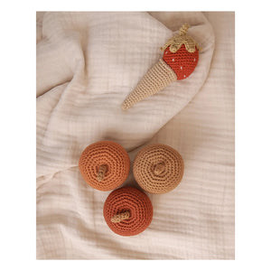 Patti Oslo - Strawberry Rattle | Red