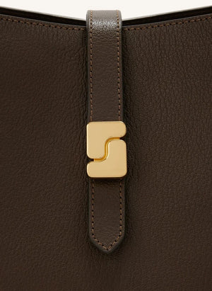Soeur - Bello Leather Bag | Dark Khaki