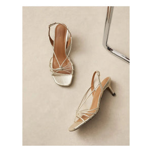 Rivecour - Sandal No.470 Cracked Leather | Silver