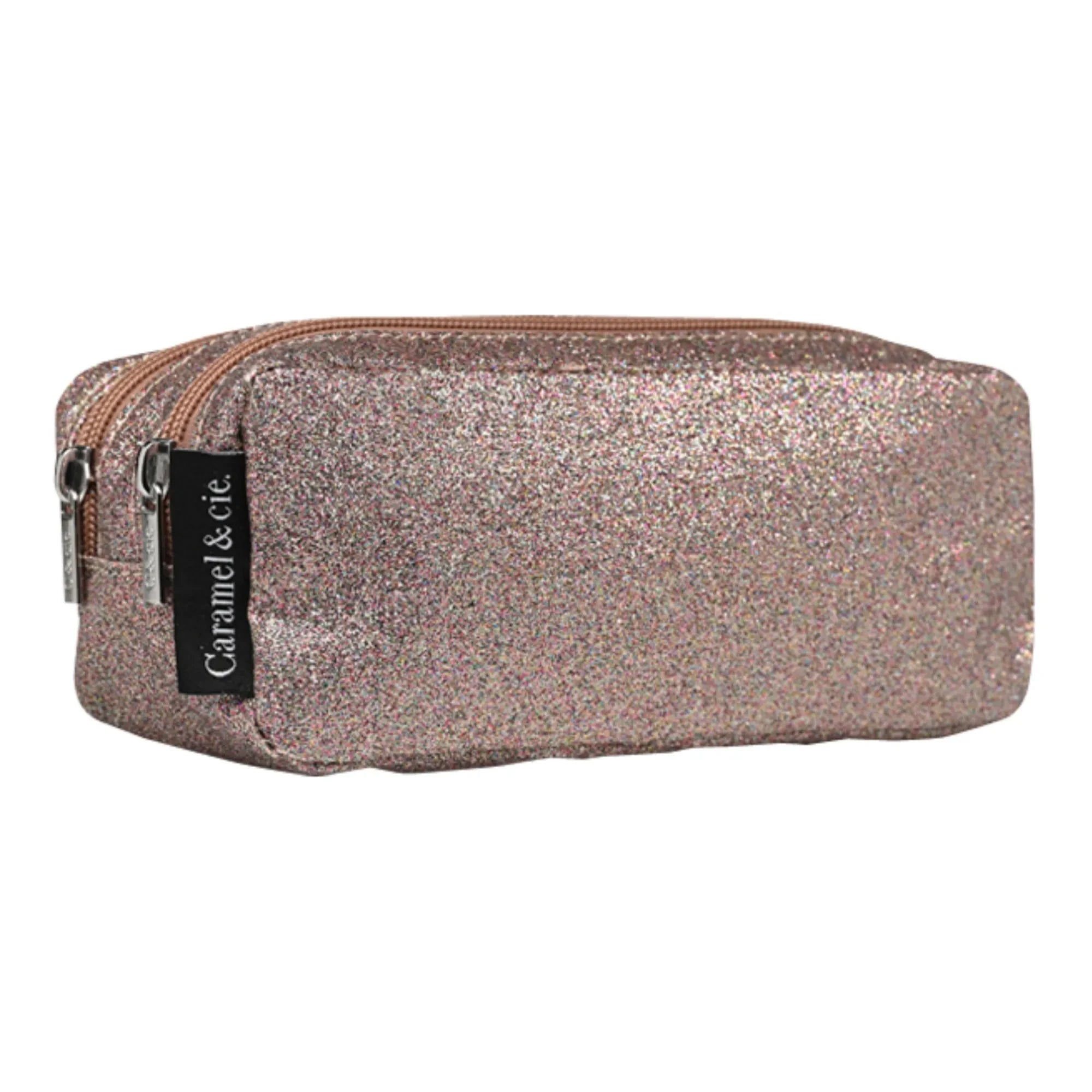 Caramel & Cie - Double Glitter Bag | Copper Red