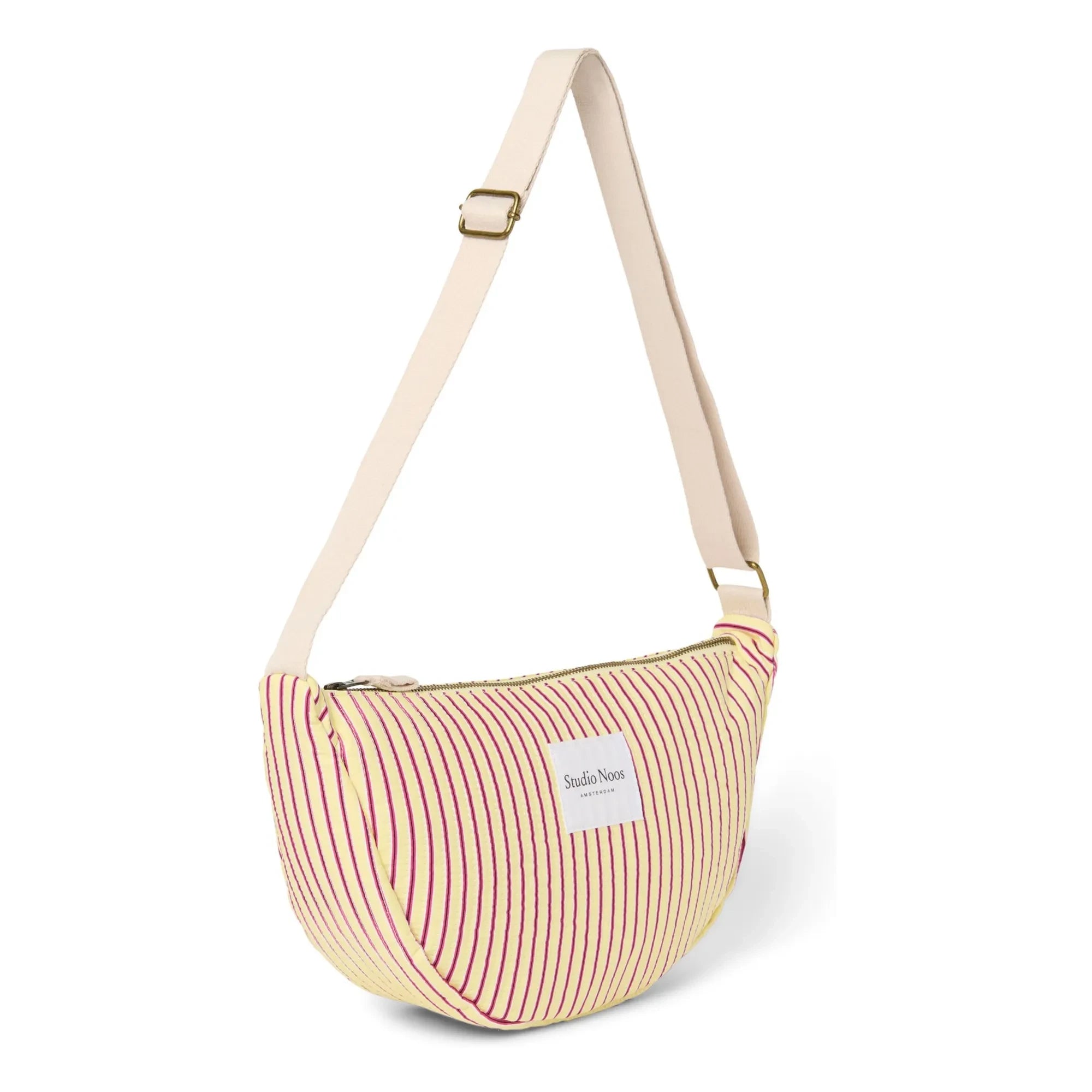 Studio Noos - Striped Belt Bag | Pale Yellow