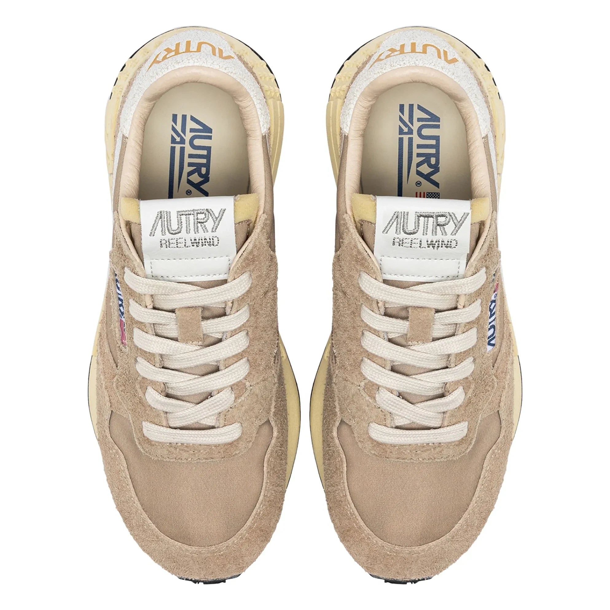 Autry - Reelwind Low Nylon Sneakers | Dark Beige