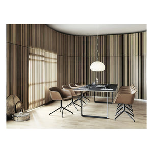 Muuto - Armchair with Fiber Leather | Cognac
