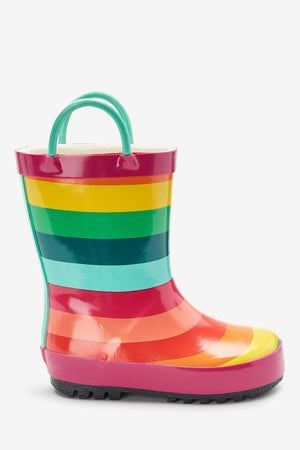 Rainbow Ruby Colorful Boots Rain Boots 