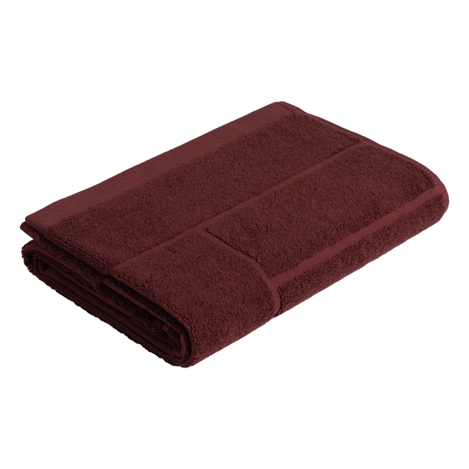 Baina - Greenwich Bath Towel | Burgundy