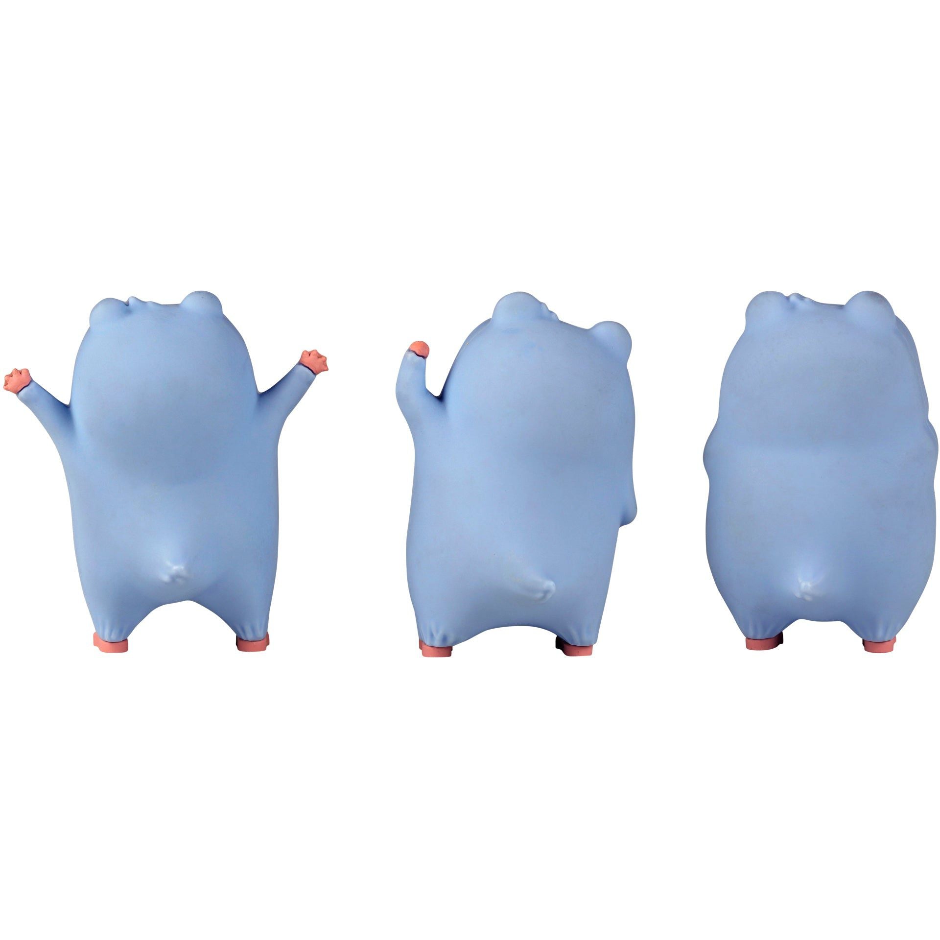 Grizzy and the Lemmings - 3 Piece Leming Figure Toy