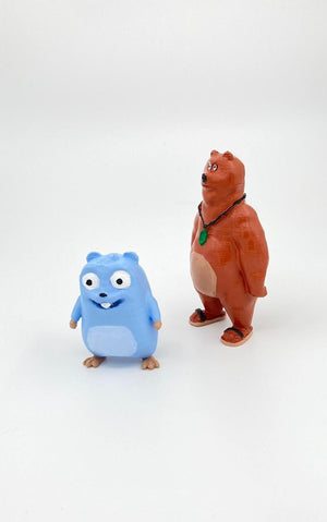 Grizzy and the Lemmings Figure Toys - I Want the Whole Set