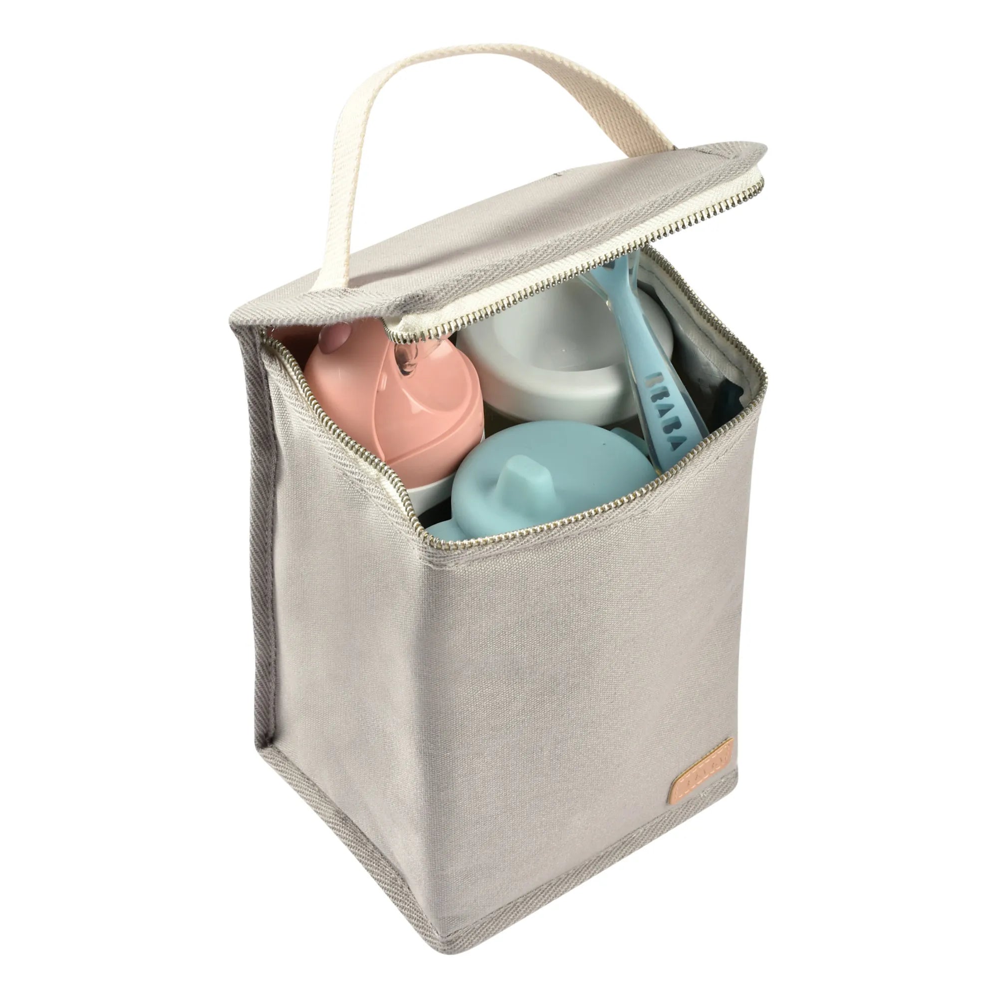Béaba - Insulated Lunch Bag | Pearl Gray