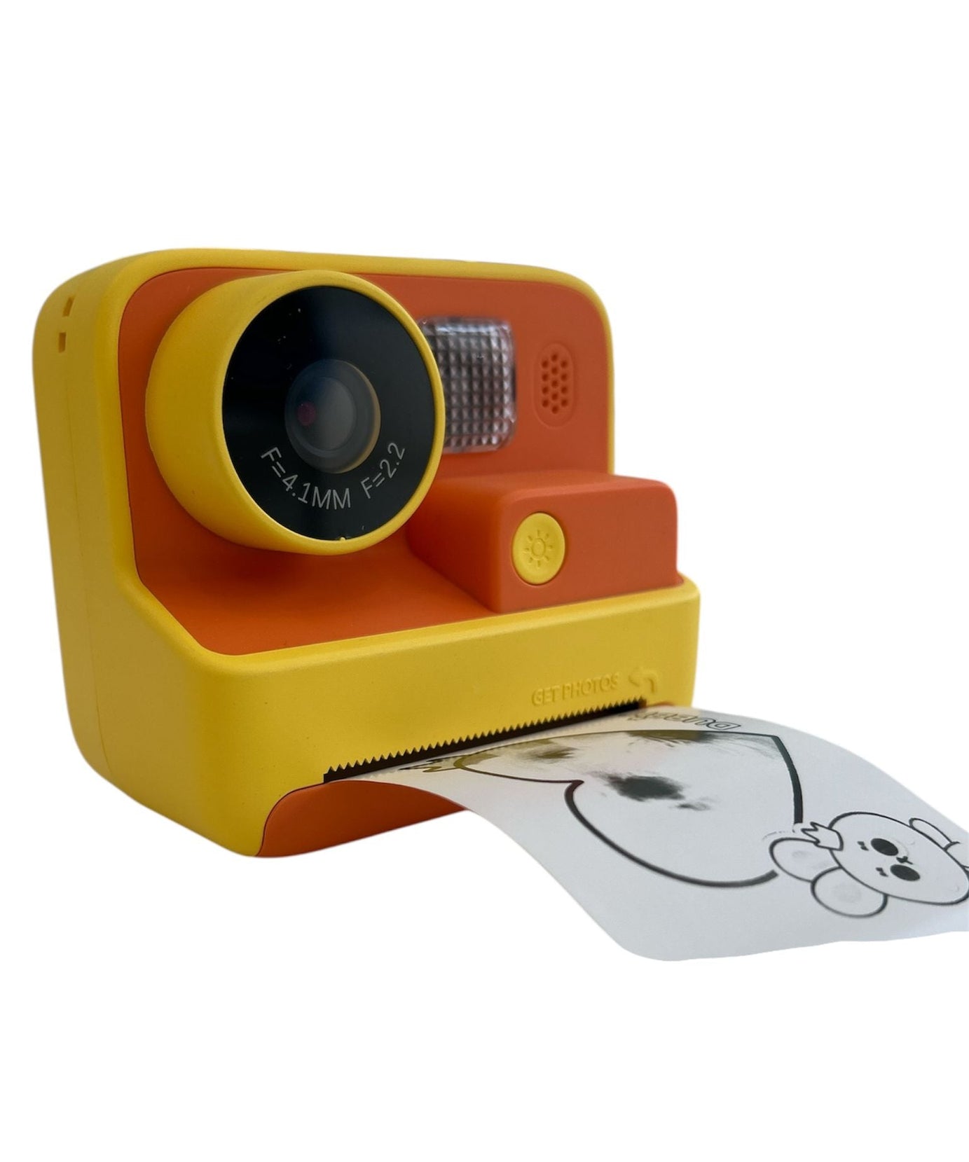 iPixi – Instant Print Digital Photo and Video Camera Orange